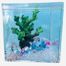 Load image into Gallery viewer, Axolotl tank slime fish tank cube slime
