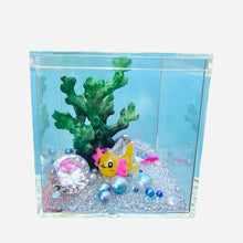 Load image into Gallery viewer, Axolotl tank slime fish tank cube slime
