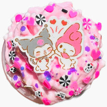 Load image into Gallery viewer, Hello kitty sizzle puff cloud cream floam slime scented slime
