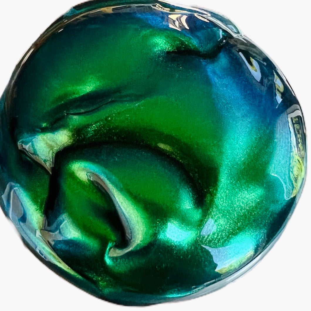 EARTH colorshift chameleon blue green  Pigment Slime