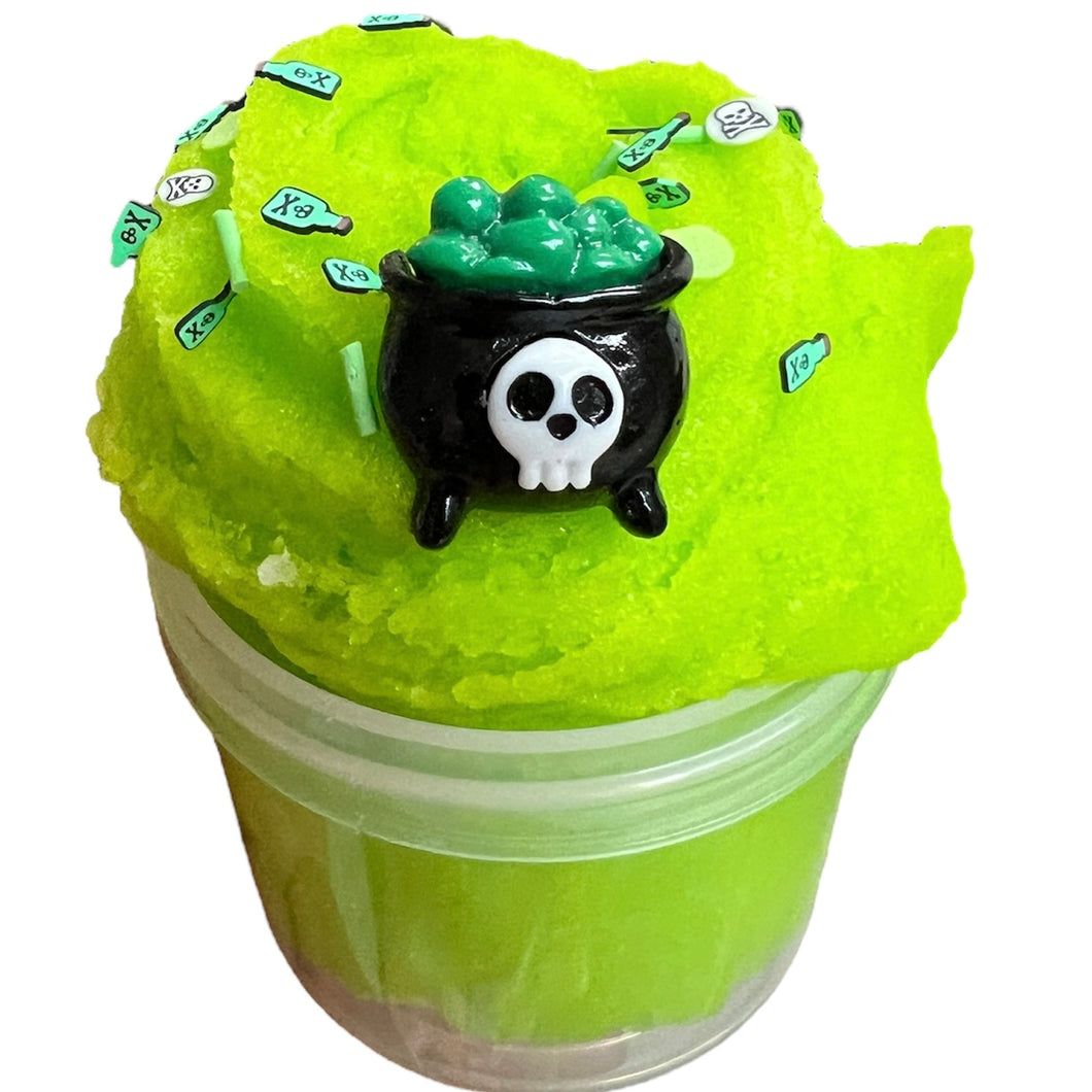 Cauldron brew poison brew Halloween icee slime