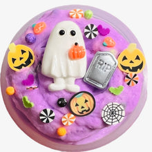 Load image into Gallery viewer, Ghost in the Graveyard cloud cream crunch sizzlepuff Halloween
