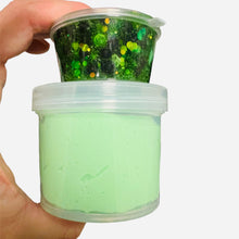 Load image into Gallery viewer, Panda Green Boba Tea sizzle cloud foam
