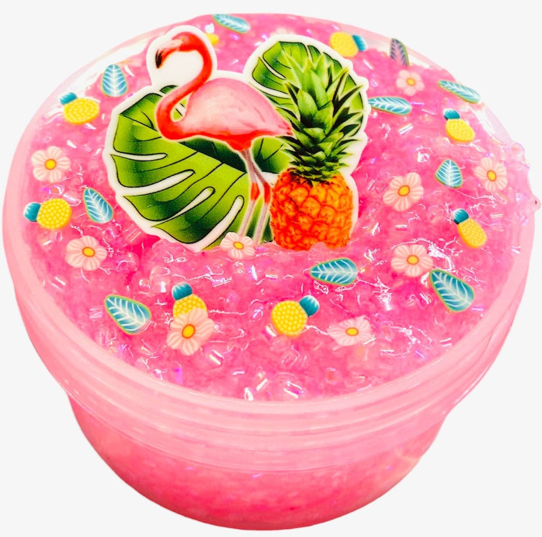 Florida Flamingo BINGSU Bead Slime