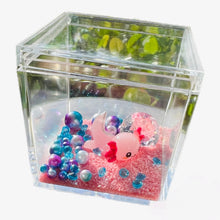 Load image into Gallery viewer, Axolotl tank slime fish tank cube slime
